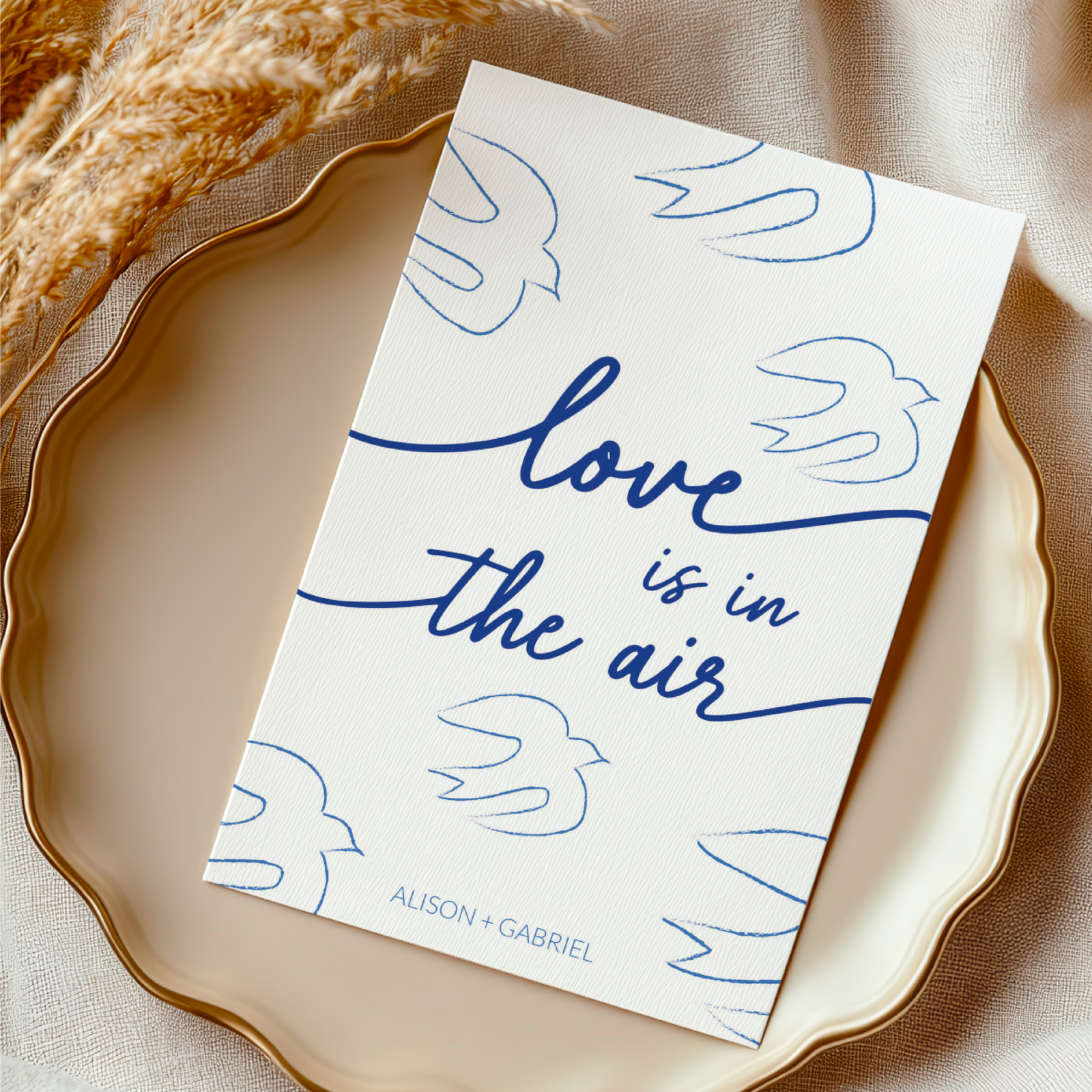 FAIRE-PART | Love in the air